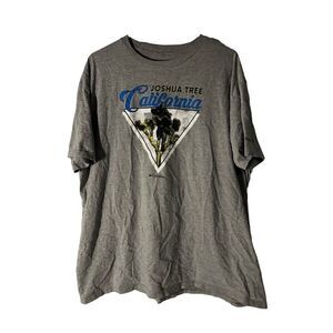 Columbia Joshua Tree California Graphic Mens XXL 2xl  T-shirt Gray